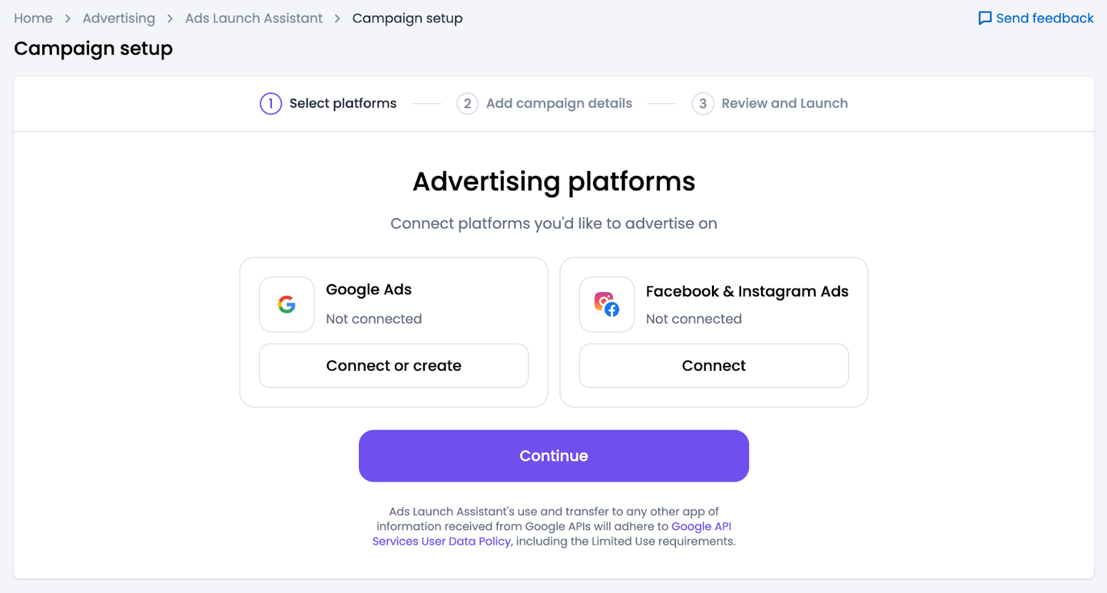Ads Launch Assistant image 1